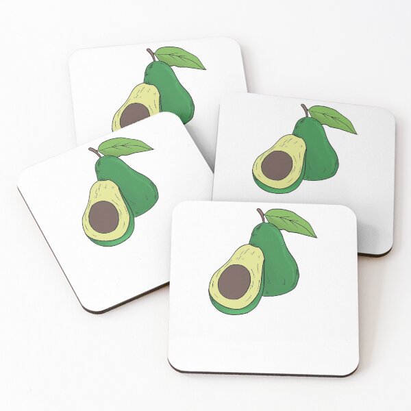 Item preview, Avocado hand drawn fruits summer designed and sold by Mesyo.