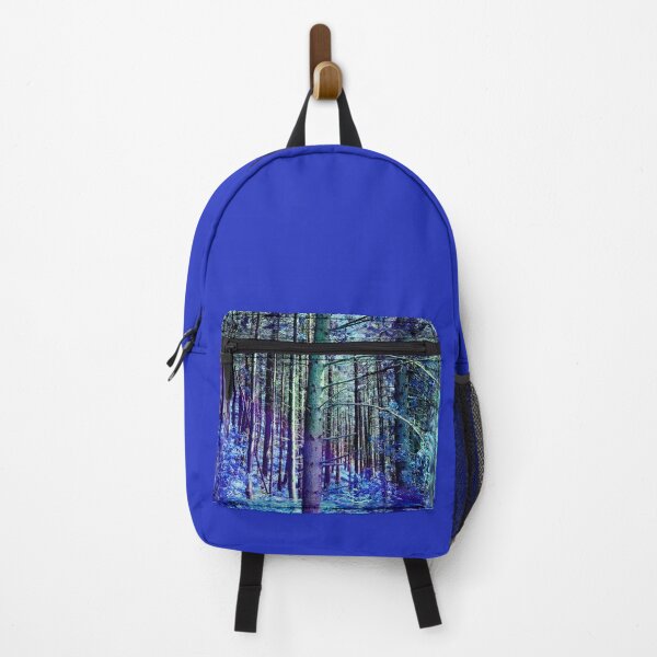 Item preview, Enchanted forest in purple, green and blue designed and sold by Pelikancrazy.