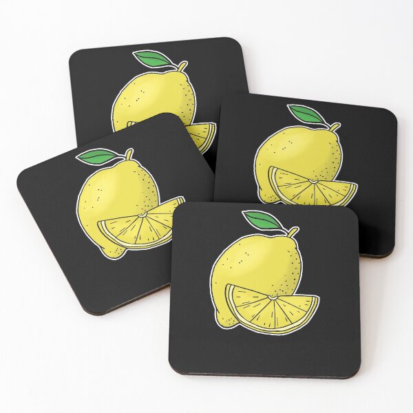 Item preview, Lemon hand drawn fruits summer designed and sold by Mesyo.