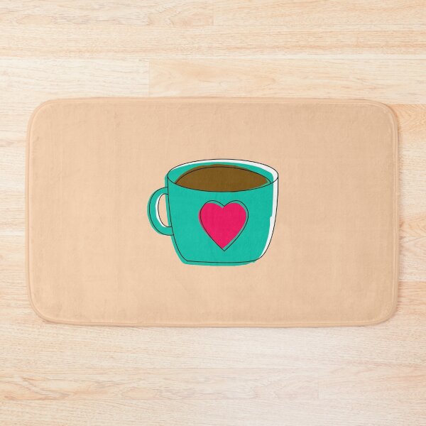Item preview, Green Coffee Mug Cup Red Heart Design Gifts designed and sold by TheGreekGuy.