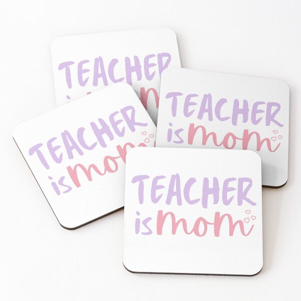 Item preview, Teacher is Mom designed and sold by Zentropik.
