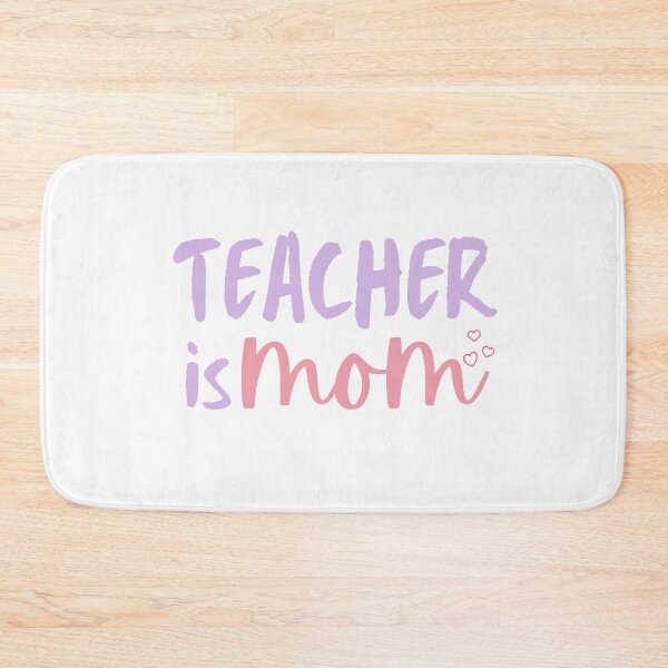 Item preview, Teacher is Mom designed and sold by Zentropik.