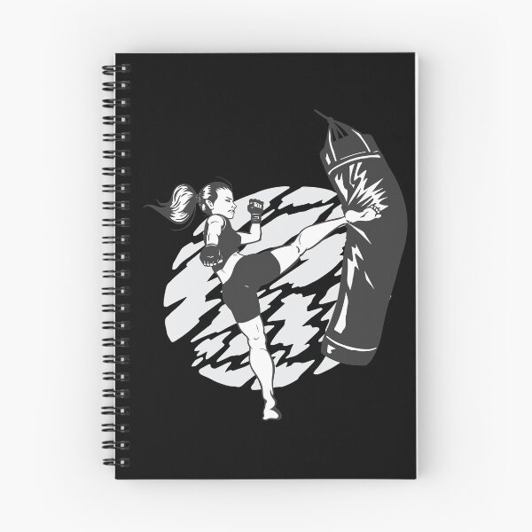 Item preview, HIGH KICK, Woman kickboxing designed and sold by JuiceDesign.