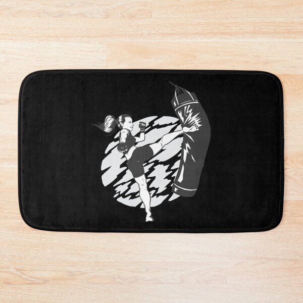 Item preview, HIGH KICK, Woman kickboxing designed and sold by JuiceDesign.