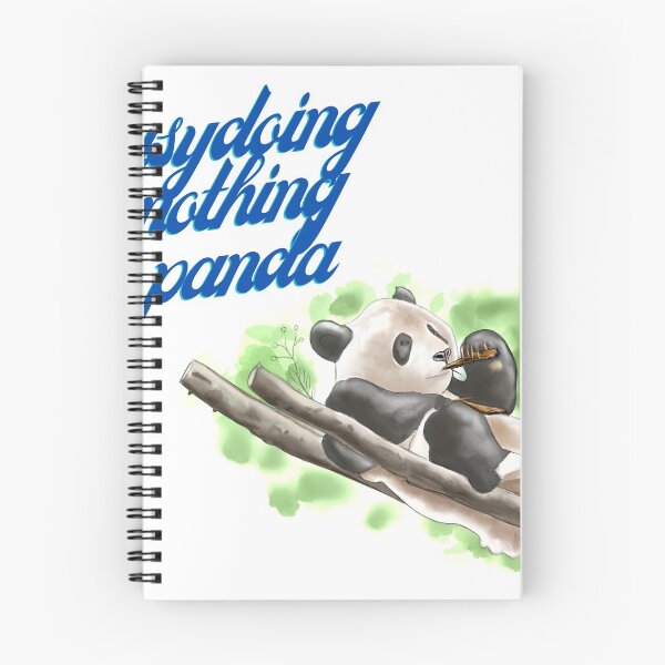 Item preview, busy doing nothing panda busy doing nothing panda designed and sold by imalkacreation.