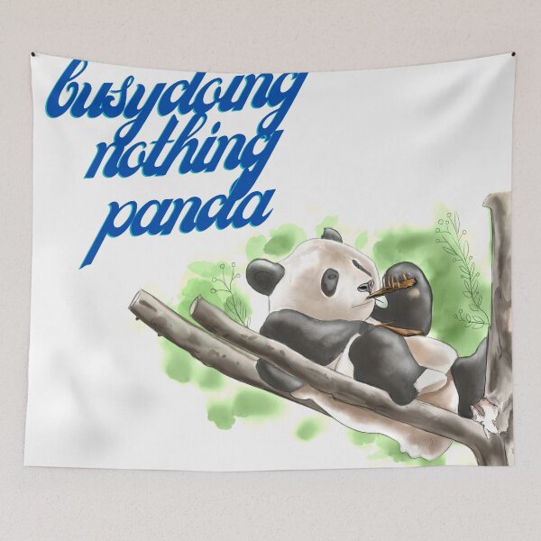 Item preview, busy doing nothing panda busy doing nothing panda designed and sold by imalkacreation.