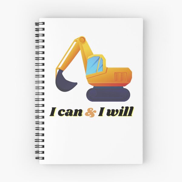 Item preview, 360 Digger Driver I Can And I Will Construction Worker Design designed and sold by luvvvvvit.