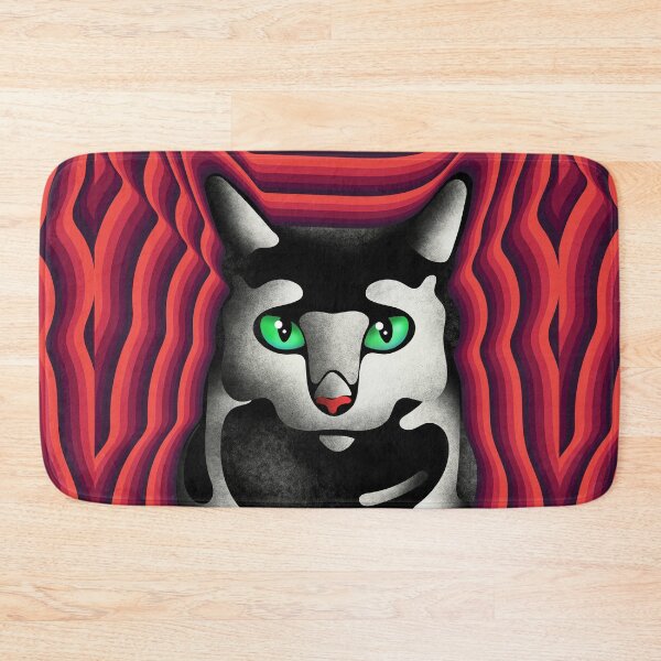 Item preview, Black cat with emerald eyes designed and sold by unepommedeterre.
