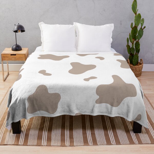 Item preview, Large cow print cream designed and sold by drabdoodles.