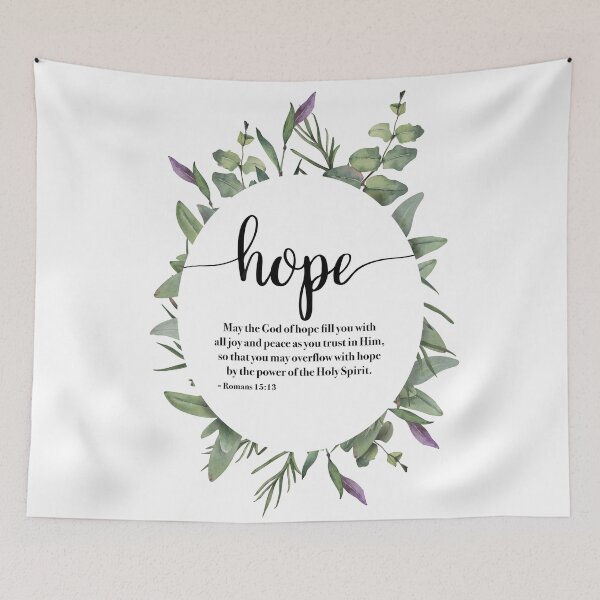 Item preview, Hope - Romans 15-13 designed and sold by Amanda-Lakey.