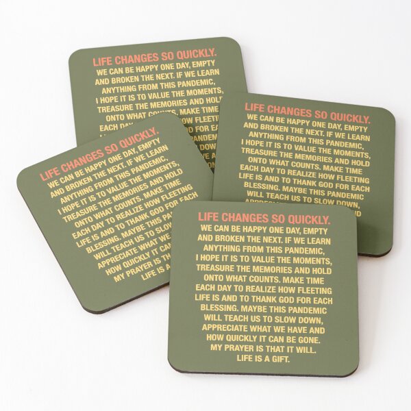 Item preview, Life changes so quickly designed and sold by designdroplet.