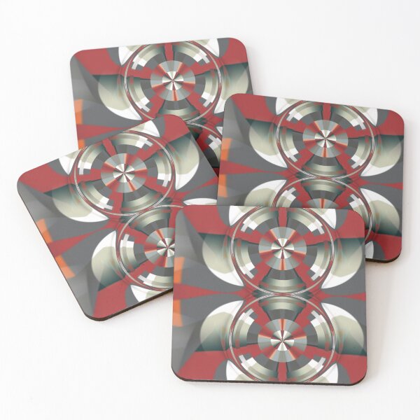 Item preview, Moon Walk Centre Piece Duo Geometric Abstract Art Artist Jenny Meehan  designed and sold by Jenny Meehan Art Prints and Patterns  .
