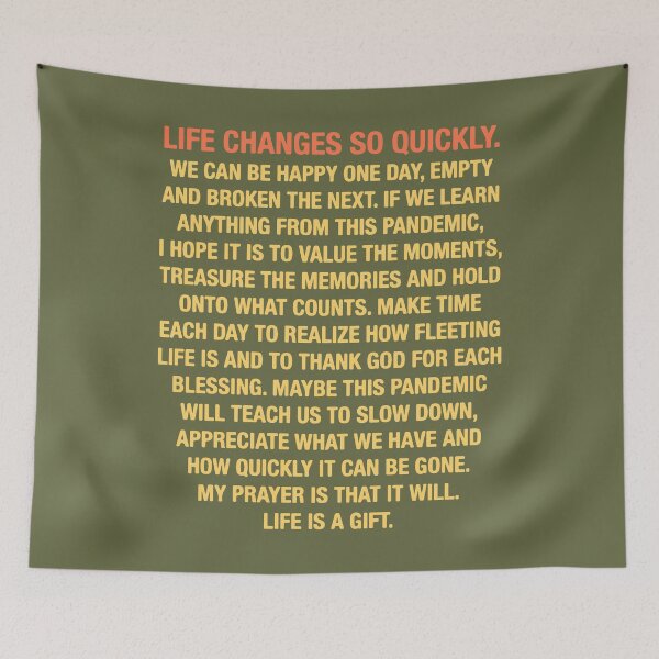 Item preview, Life changes so quickly designed and sold by designdroplet.
