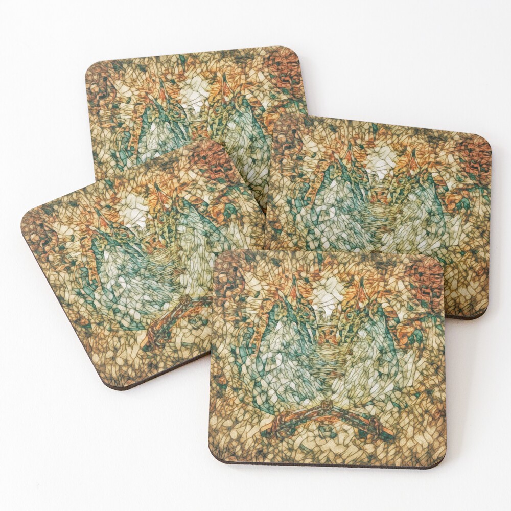 Item preview, Coasters (Set of 4) designed and sold by artlovervip.