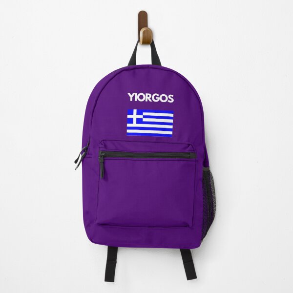 Item preview, Yiorgos Greek Name with Greek Flag Design designed and sold by TheGreekGuy.