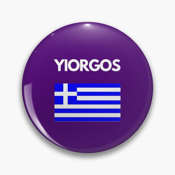Item preview, Yiorgos Greek Name with Greek Flag Design designed and sold by TheGreekGuy.