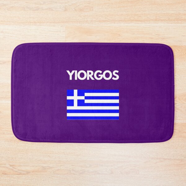 Item preview, Yiorgos Greek Name with Greek Flag Design designed and sold by TheGreekGuy.
