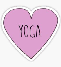 Yoga-Liebe Sticker