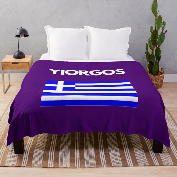 Item preview, Yiorgos Greek Name with Greek Flag Design designed and sold by TheGreekGuy.