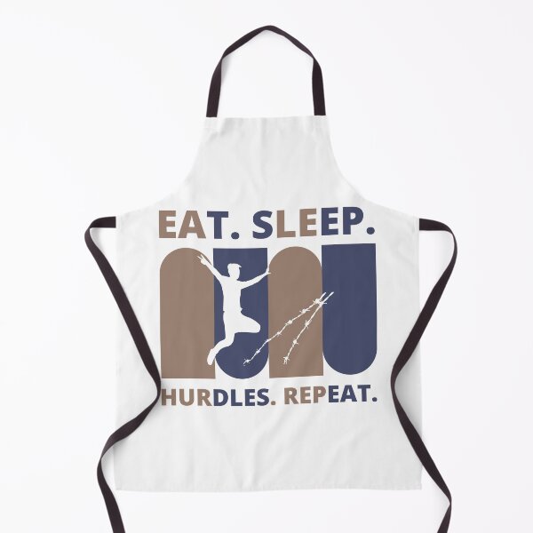 Item preview, Eat Sleep Hurdles Repeat designed and sold by Vibing-Right.