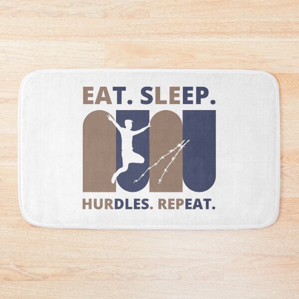 Item preview, Eat Sleep Hurdles Repeat designed and sold by Vibing-Right.