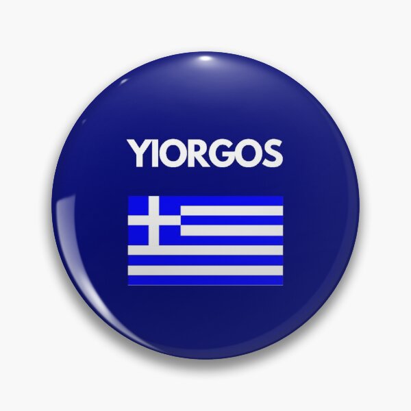 Item preview, Yiorgos Greek Name with Greek Flag Design designed and sold by TheGreekGuy.