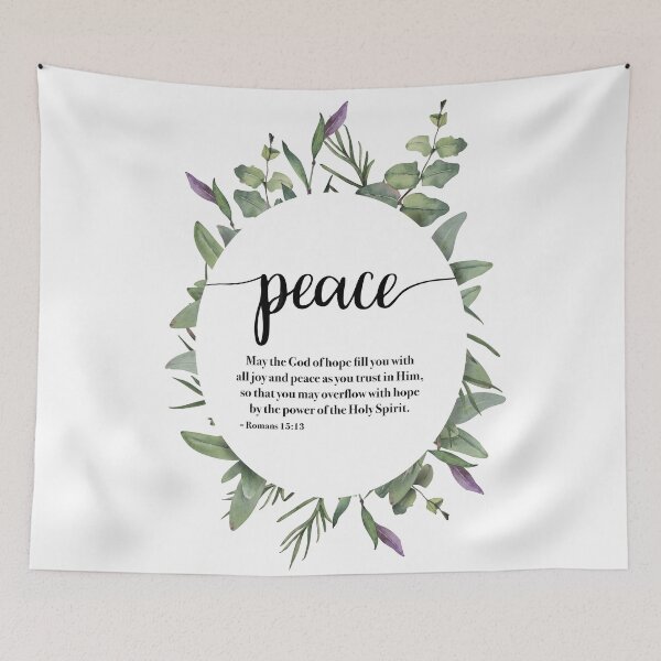 Item preview, Peace - Romans 15-13 designed and sold by Amanda-Lakey.