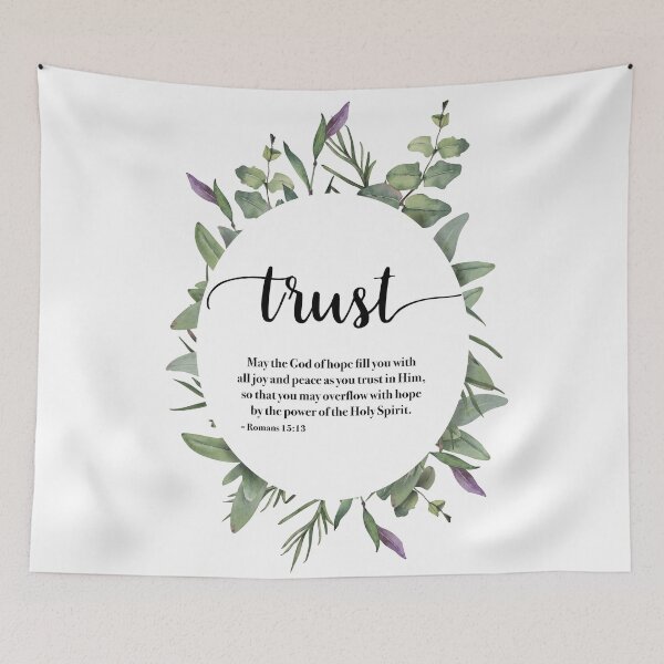 Item preview, Trust - Romans 15-13 designed and sold by Amanda-Lakey.
