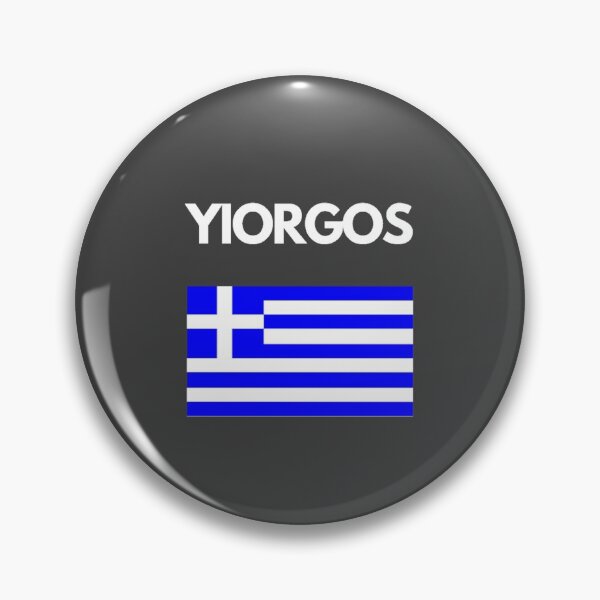 Item preview, Yiorgos Greek Name with Greek Flag Design designed and sold by TheGreekGuy.