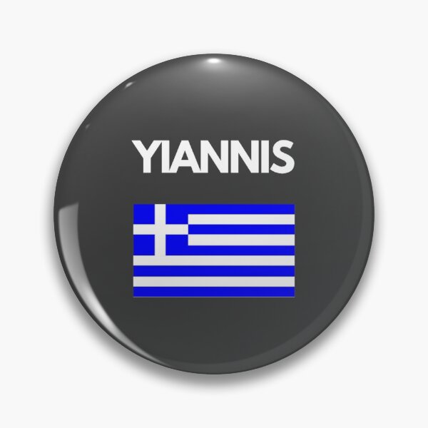 Item preview, Yiannis Greek Name with Greek Flag Design designed and sold by TheGreekGuy.