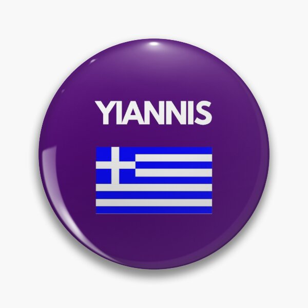 Item preview, Yiannis Greek Name with Greek Flag Design designed and sold by TheGreekGuy.