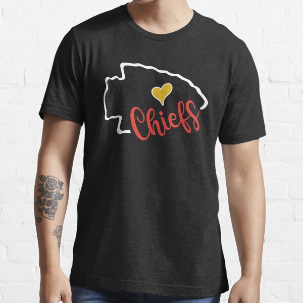 Unique kansas city chiefs royals Tiny Heart Shape T-shirt - Jomagift