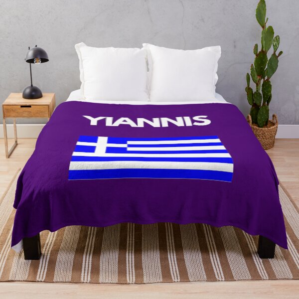 Item preview, Yiannis Greek Name with Greek Flag Design designed and sold by TheGreekGuy.