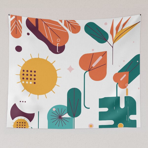 Item preview, Geometry floral mood designed and sold by Mirosi-S.