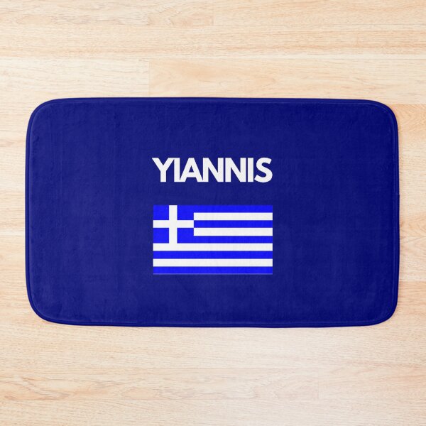 Item preview, Yiannis Greek Name with Greek Flag Design designed and sold by TheGreekGuy.