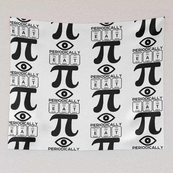Item preview, I Periodically Eat Pi designed and sold by GravitiTees.