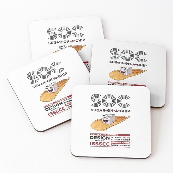 Item preview, SOC Sugar On a Chip with ISSSCC banner designed and sold by Redinsart.
