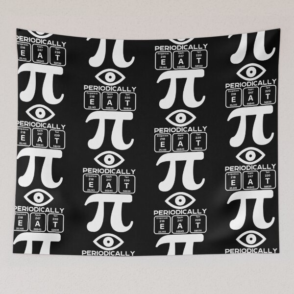 Item preview, I Periodically Eat Pi | Math Lover designed and sold by GravitiTees.