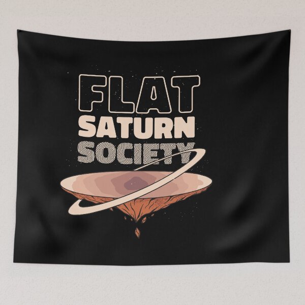 Artikelvorschau, Flache Saturn-Gesellschaft entworfen und verkauft von JuiceDesign.