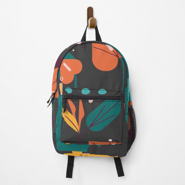 Item preview, Geometry floral mood in black designed and sold by Mirosi-S.