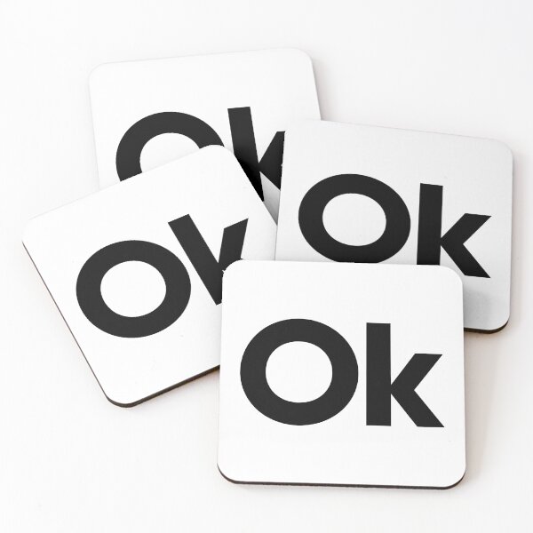 Item preview, Ok (white) designed and sold by Bojkiw.