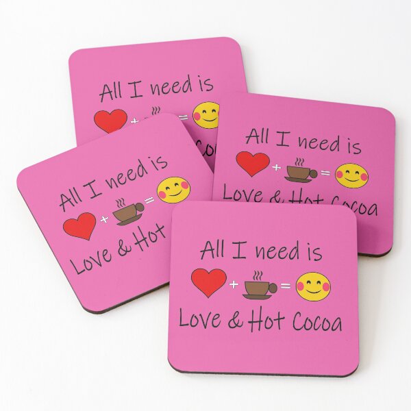 Item preview, All I need is Love & Hot Cocoa designed and sold by Rag-Dog.