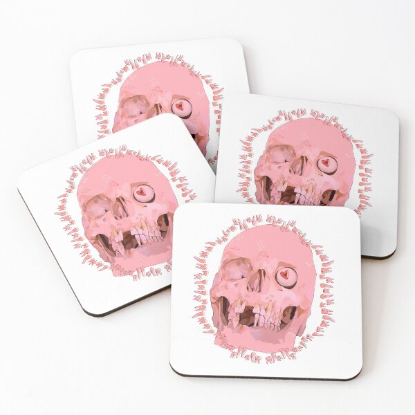 Item preview, Valentine’s skull  designed and sold by peachy-doodle.