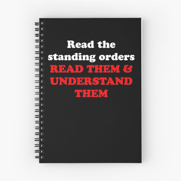 Item preview, Read the standing orders funny parish council meme designed and sold by MrE-Tees.