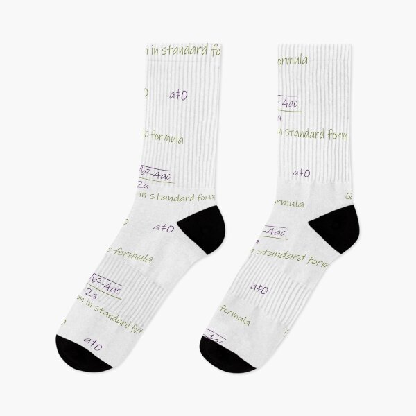 Item preview,  Quadratic equation in a standard form-Quadratic formula designed and sold by CSouissi.