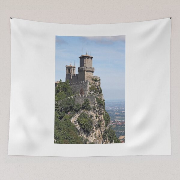 Item preview, fortress Rocca della Guaita landmark San Marino Italy designed and sold by goceris.