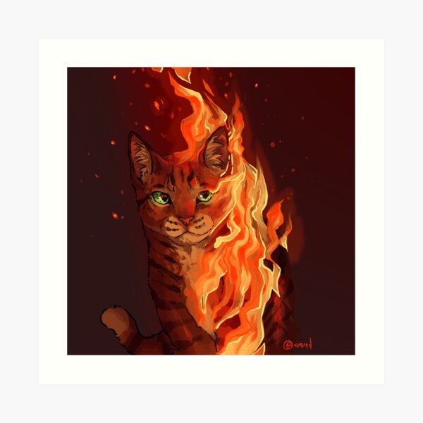 Firestar Warriors Headshot | Art Print
