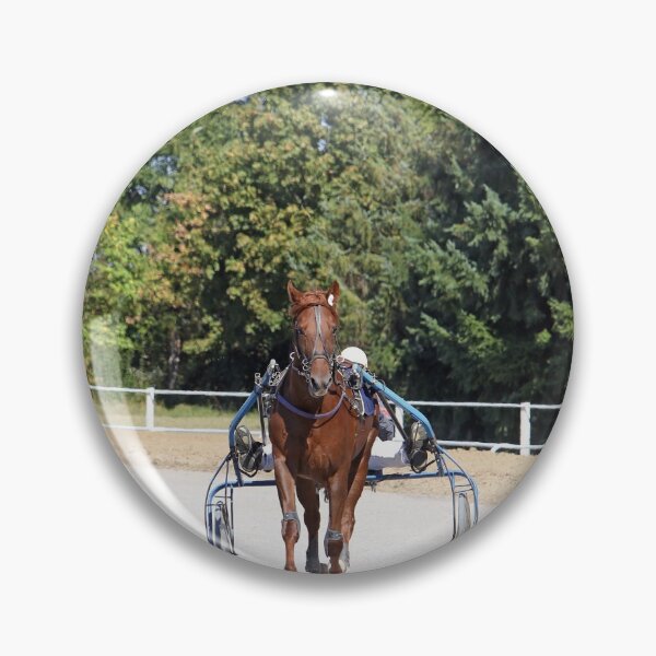 Item preview, harness racing horse trotter breed in motion hippodrome designed and sold by goceris.