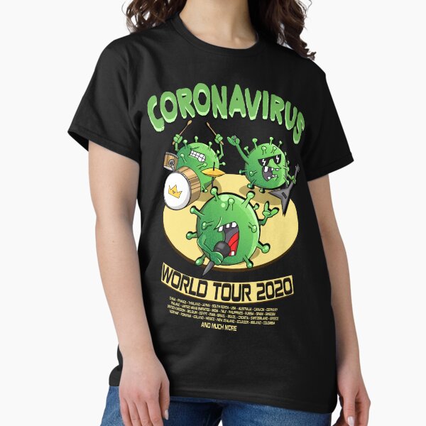Item preview, Coronavirus World Tour 2020 designed and sold by VinagreShop.