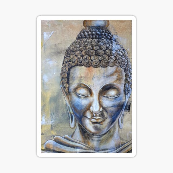 Yin Buddha Sticker